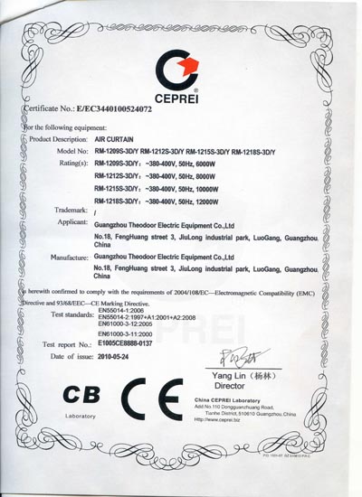 热c7最新(中国)官方网站CE认证
